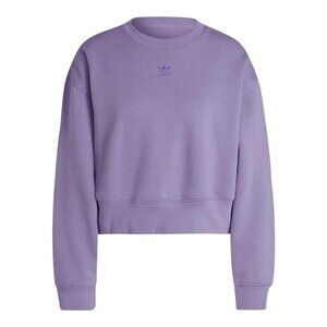 Adidas Originals Trefoil sweater in a soft lavender shade like new